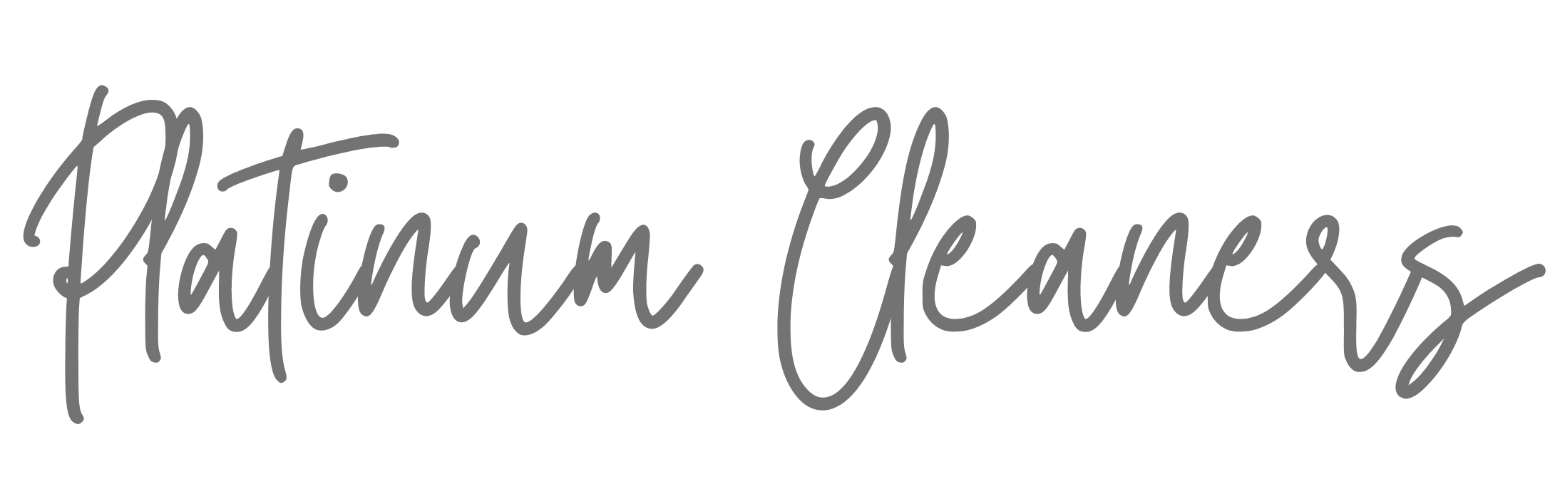 Platinum Cleaners Logo